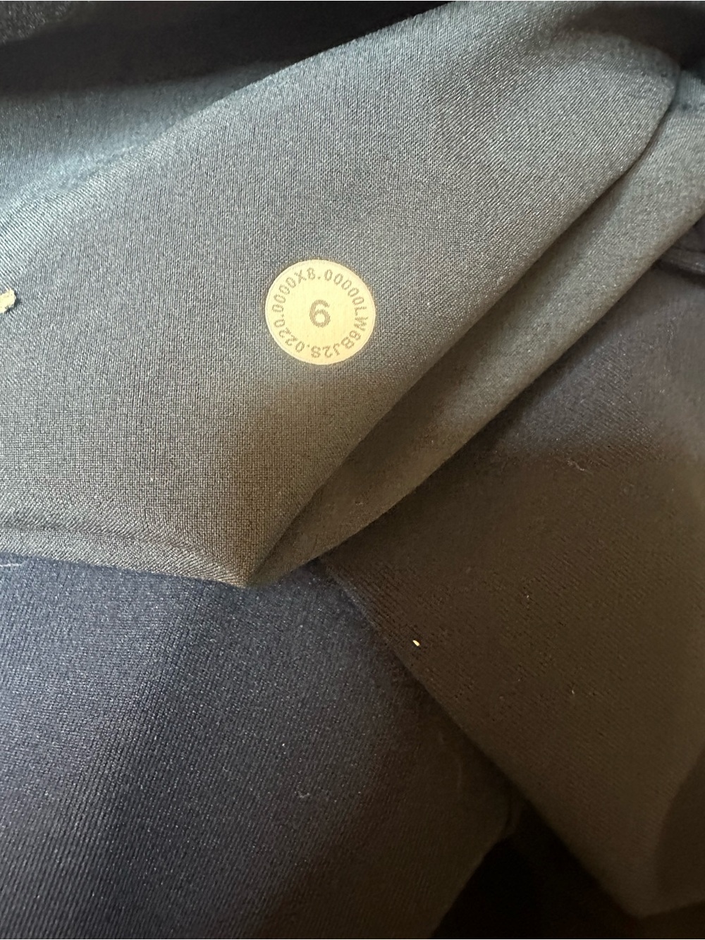 LULULEMON ON THE FLY PANT 7/8 NAVY SIZE 6 - Picture 8 of 9